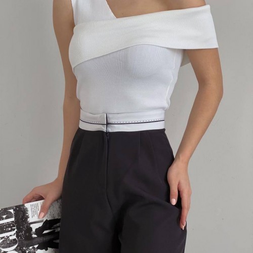 160026 TOPTAN BEYAZ BLUZ toptan bayan giyim