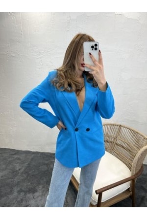 170026 блакитний Куртка