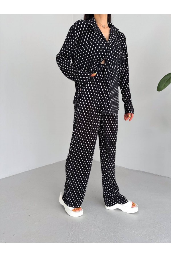 170576 patterned TROUSERS