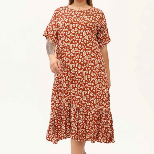 171395 TOPTAN DESENLİ ELBİSE 171395 TOPTAN DESENLİ ELBİSE toptan bayan giyim