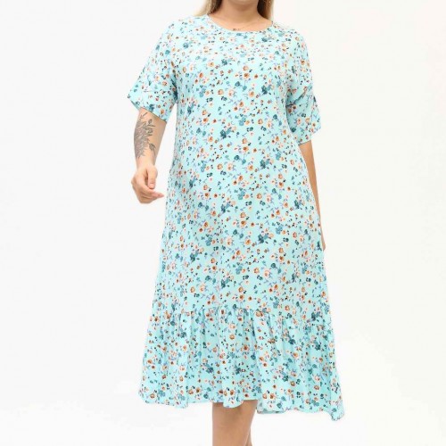 171397 TOPTAN DESENLİ ELBİSE 171397 TOPTAN DESENLİ ELBİSE toptan bayan giyim