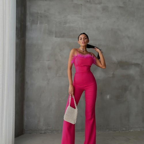 171925 TOPTAN PEMBE TULUM toptan bayan giyim