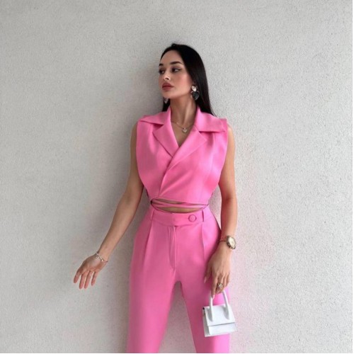 171993 TOPTAN PEMBE PANTOLON TAKIM 171993 TOPTAN PEMBE PANTOLON TAKIM toptan bayan giyim