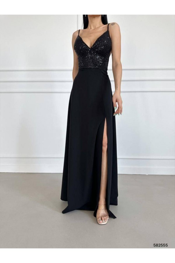 172159 black Evening dress