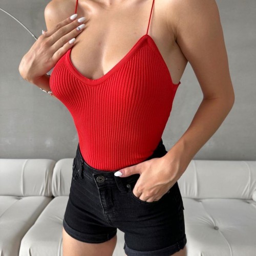 172608 TOPTAN KIRMIZI BLUZ toptan bayan giyim