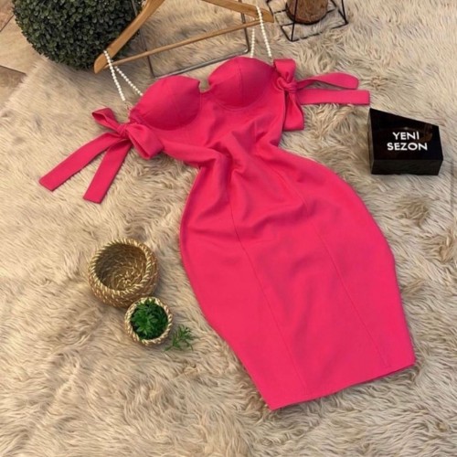 172647 TOPTAN FUŞYA ABİYE toptan bayan giyim