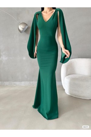 173017 Emerald Green Evening dress