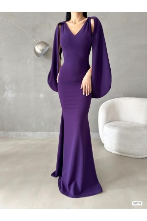 173018 фіолетовий Вечірня сукня