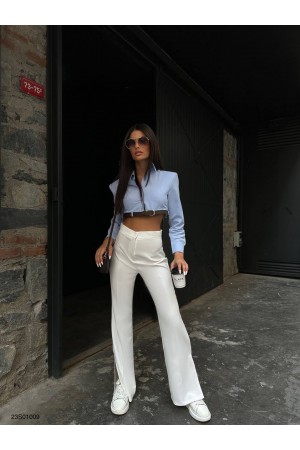 173051 white TROUSERS