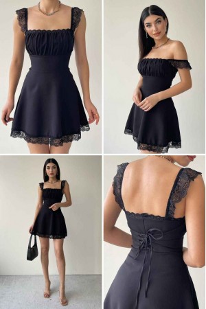 173086 black Evening dress