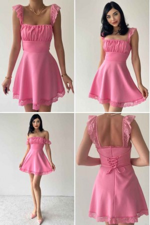 173087 pink Evening dress
