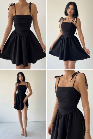173092 чорний Вечірня сукня