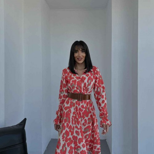 173143 TOPTAN DESENLİ ELBİSE 173143 TOPTAN DESENLİ ELBİSE toptan bayan giyim