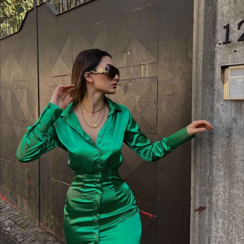 173146 TOPTAN YEŞİL ABİYE 173146 TOPTAN YEŞİL ABİYE toptan bayan giyim