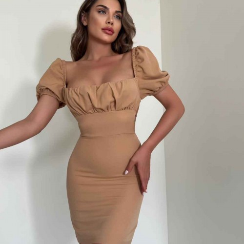 174289 TOPTAN BEJ ELBİSE 174289 TOPTAN BEJ ELBİSE toptan bayan giyim