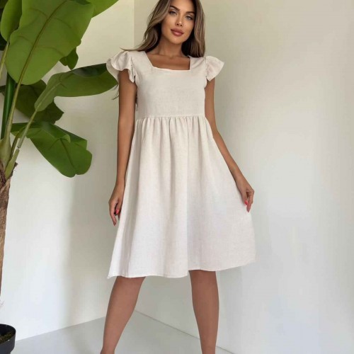 174294 TOPTAN BEYAZ ELBİSE 174294 TOPTAN BEYAZ ELBİSE toptan bayan giyim