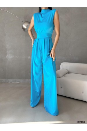 174444 turquoise OVERALLS