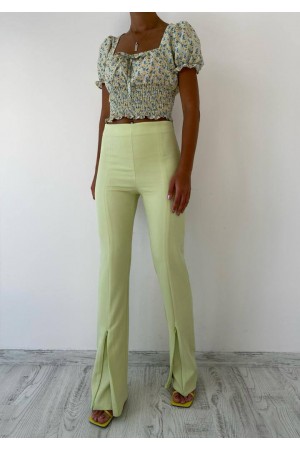 174576 yellow TROUSERS