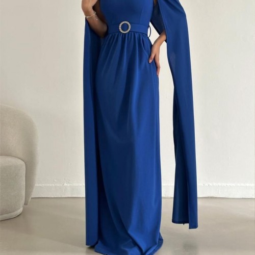 174750 TOPTAN SAKS ELBİSE toptan bayan giyim