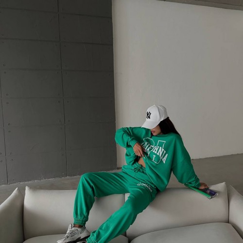 175479 TOPTAN BASKILI EŞOFMAN TAKIM toptan bayan giyim