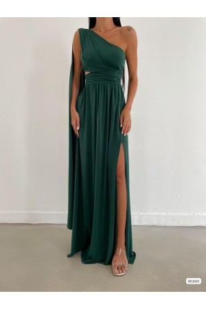 175666 Смарагдовий зелений Вечірня сукня