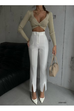 175684 white TROUSERS