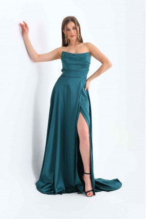 175692 Смарагдовий зелений Вечірня сукня