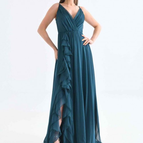 175698 TOPTAN PETROL ABİYE toptan bayan giyim