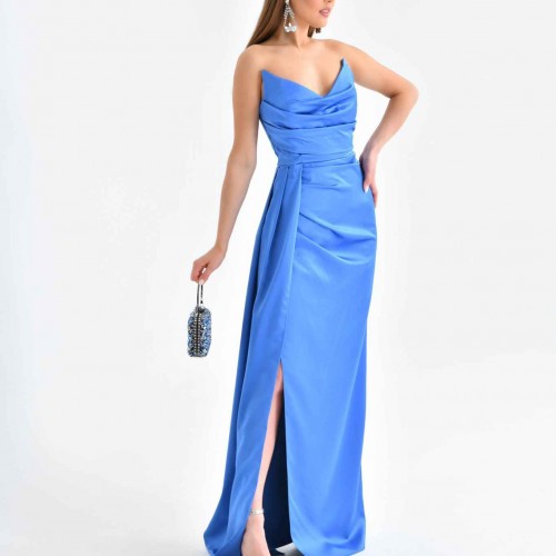 175701 TOPTAN SAKS ABİYE toptan bayan giyim