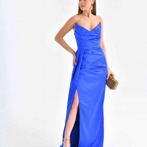 175703 TOPTAN SAKS ABİYE toptan bayan giyim