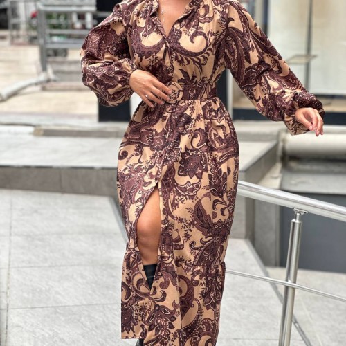 176077 TOPTAN DESENLİ ELBİSE 176077 TOPTAN DESENLİ ELBİSE toptan bayan giyim