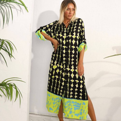 176085 TOPTAN DESENLİ ELBİSE 176085 TOPTAN DESENLİ ELBİSE toptan bayan giyim