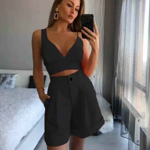 176139 TOPTAN SİYAH ŞORT TAKIM 176139 TOPTAN SİYAH ŞORT TAKIM toptan bayan giyim