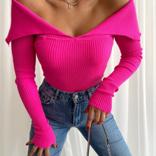 176464 TOPTAN FUŞYA BLUZ 176464 TOPTAN FUŞYA BLUZ toptan bayan giyim