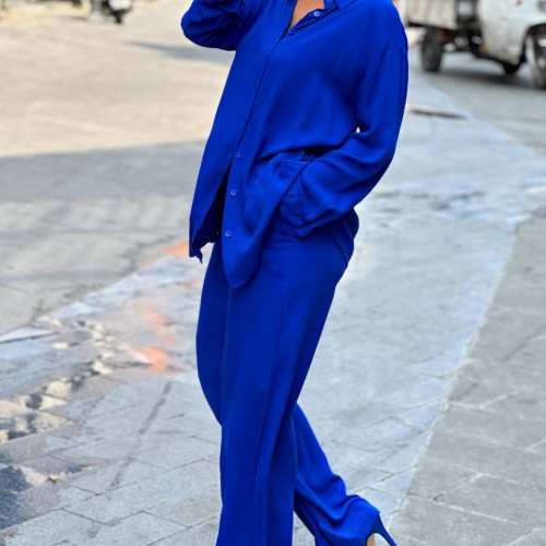 176769 TOPTAN SAKS PANTOLON TAKIM toptan bayan giyim