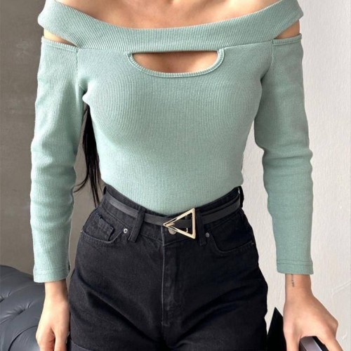 176843 TOPTAN MİNT BLUZ toptan bayan giyim