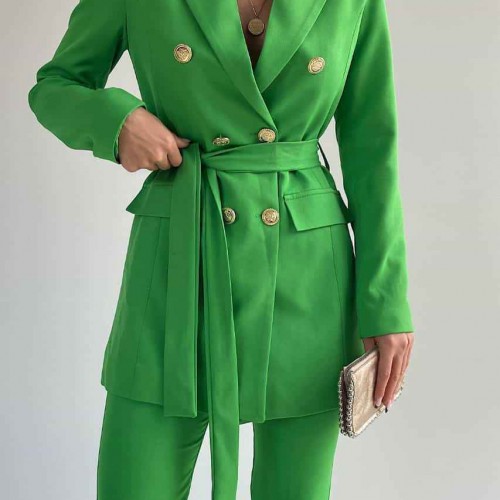 177241 TOPTAN YEŞİL PANTOLON TAKIM 177241 TOPTAN YEŞİL PANTOLON TAKIM toptan bayan giyim