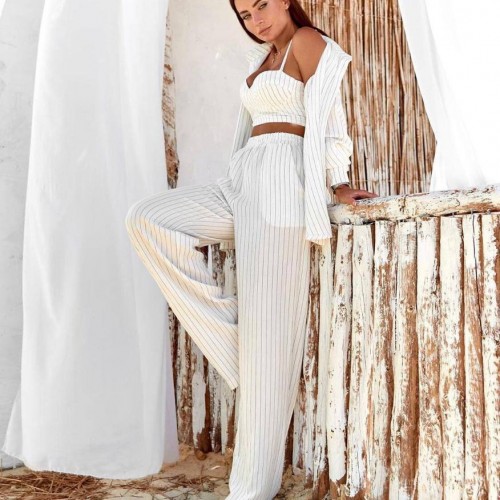 177330 TOPTAN ÇİZGİLİ PANTOLON TAKIM 177330 TOPTAN ÇİZGİLİ PANTOLON TAKIM toptan bayan giyim