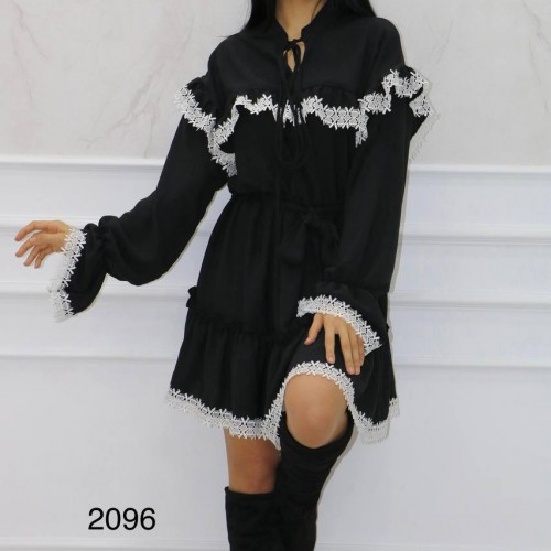 177334 TOPTAN SİYAH ELBİSE 177334 TOPTAN SİYAH ELBİSE toptan bayan giyim