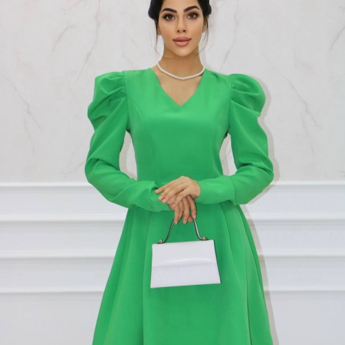 177365 TOPTAN YEŞİL ELBİSE 177365 TOPTAN YEŞİL ELBİSE toptan bayan giyim