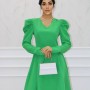 177365 TOPTAN YEŞİL ELBİSE 177365 TOPTAN YEŞİL ELBİSE toptan bayan giyim