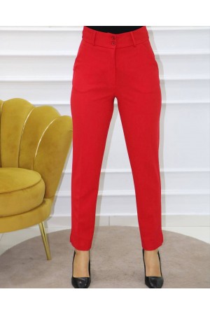 177399 red TROUSERS
