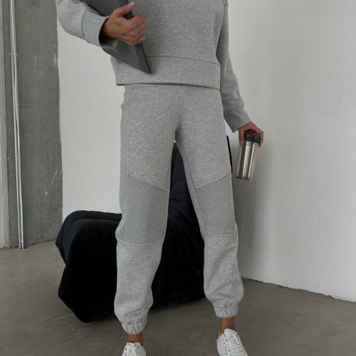 177618 TOPTAN GRİ EŞOFMAN TAKIM 177618 TOPTAN GRİ EŞOFMAN TAKIM toptan bayan giyim