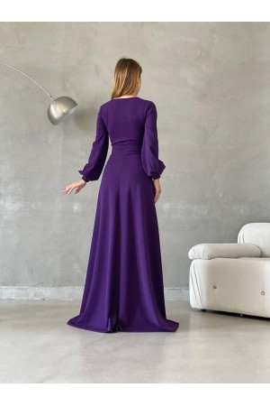 177685 фіолетовий Вечірня сукня