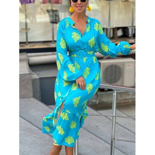 178001 patterned DRESS