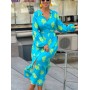 178001 patterned DRESS