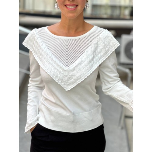 178012 white BLOUSE