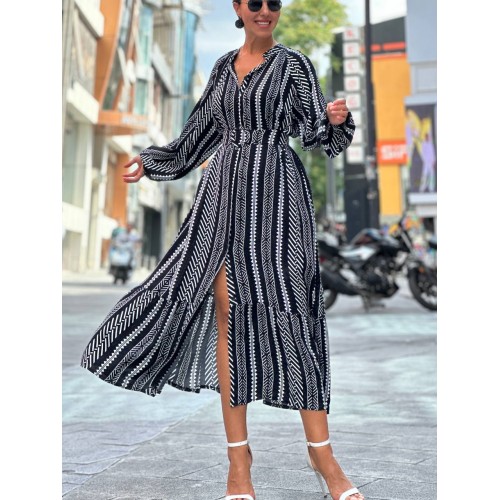 178016 patterned DRESS