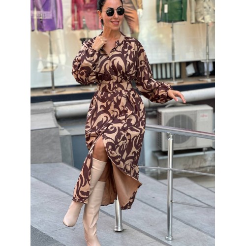178027 patterned DRESS