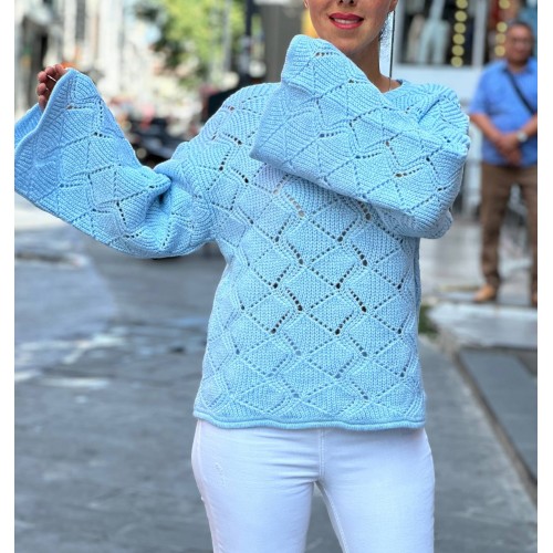 178039 bebe blue JUMPER